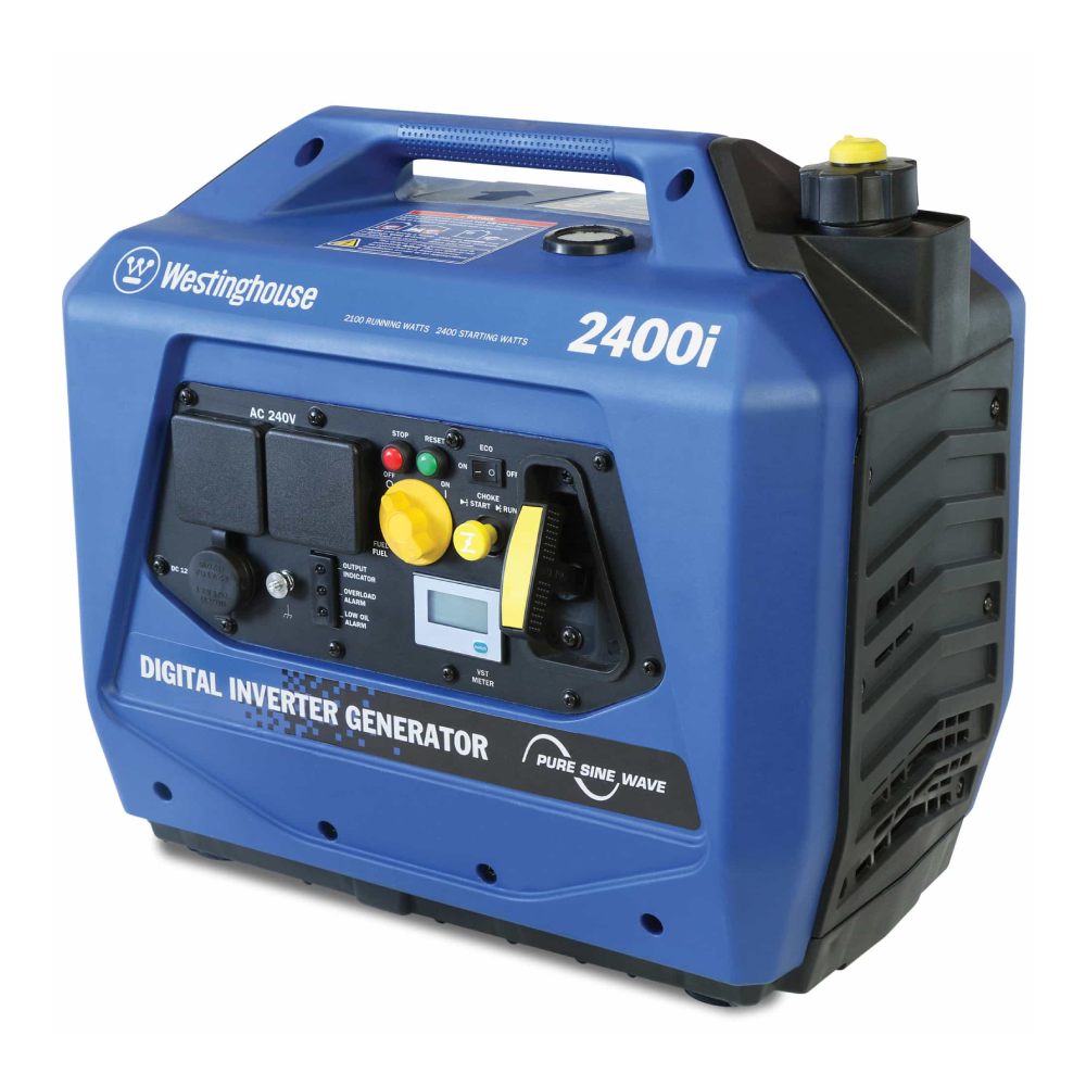 Westinghouse WP WHXC2400I 2400I 2.4kVA 2400W Portable 4-Stroke Petrol Inverter Generator