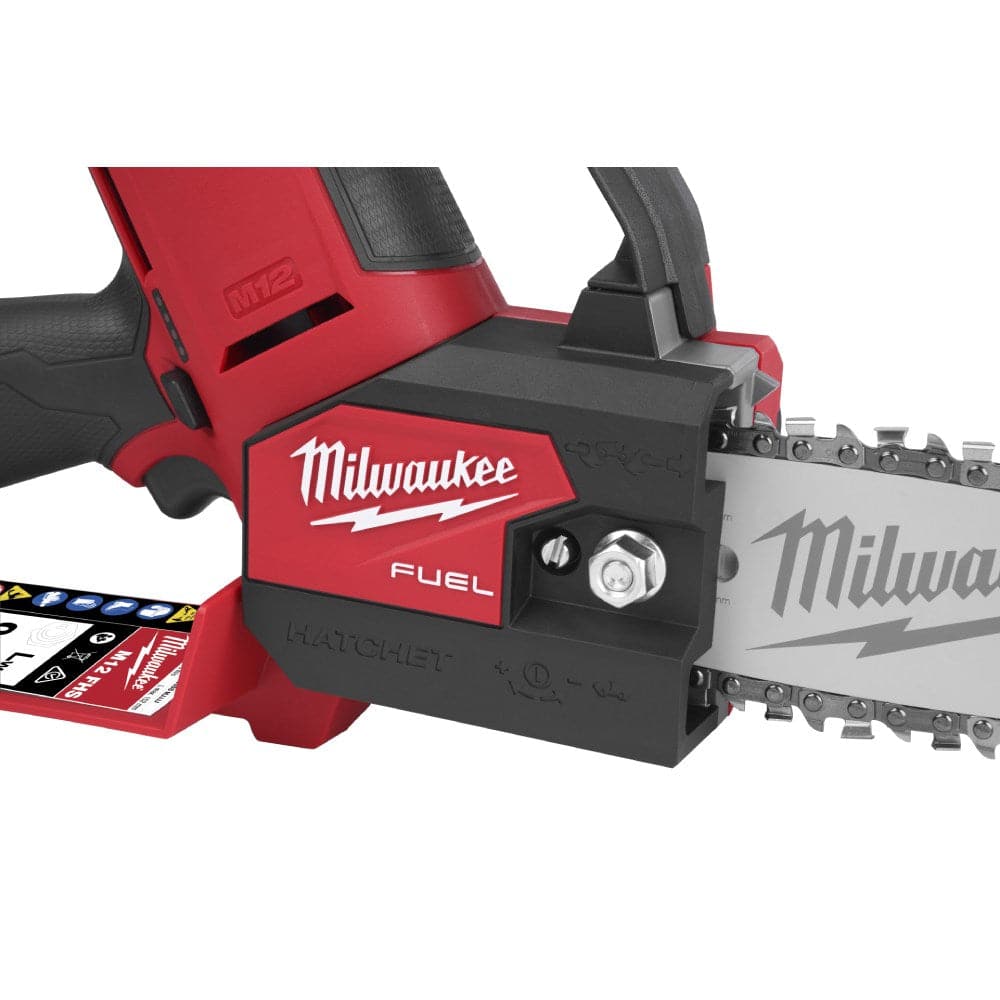 Milwaukee M12FHS-0 12V 152mm (6”) Cordless FUEL Hatchet Pruning Chainsaw (Skin Only)