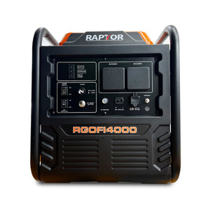 Raptor RGOFI4000 4000W 223cc 4-Stroke Petrol Open Frame Inverter Generator