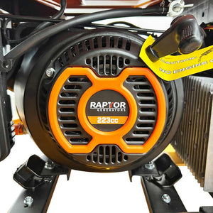 Raptor RGOFI4000 4000W 223cc 4-Stroke Petrol Open Frame Inverter Generator