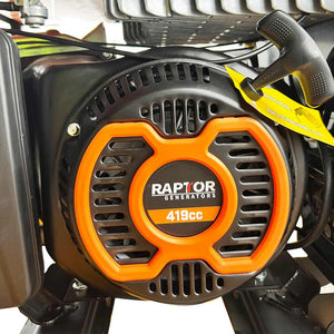 Raptor RGOFI8000 7500W 419cc 4-Stroke Petrol Open Frame Petrol Inverter Generator