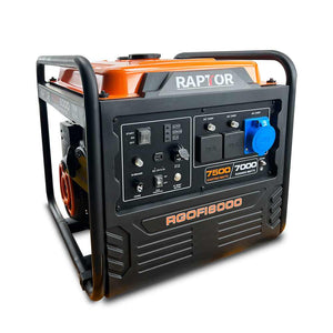 Raptor RGOFI8000 7500W 419cc 4-Stroke Petrol Open Frame Petrol Inverter Generator