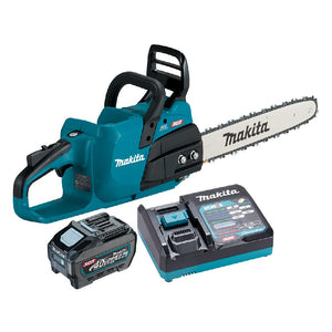 Makita UC026GT101 40V Max 5.0Ah 400mm Cordless Brushless Chainsaw Combo Kit