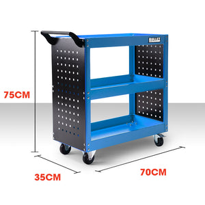 BULLET Tool Trolley Cart Workshop Trolly Mobile Storage Portable Steel Mechanics