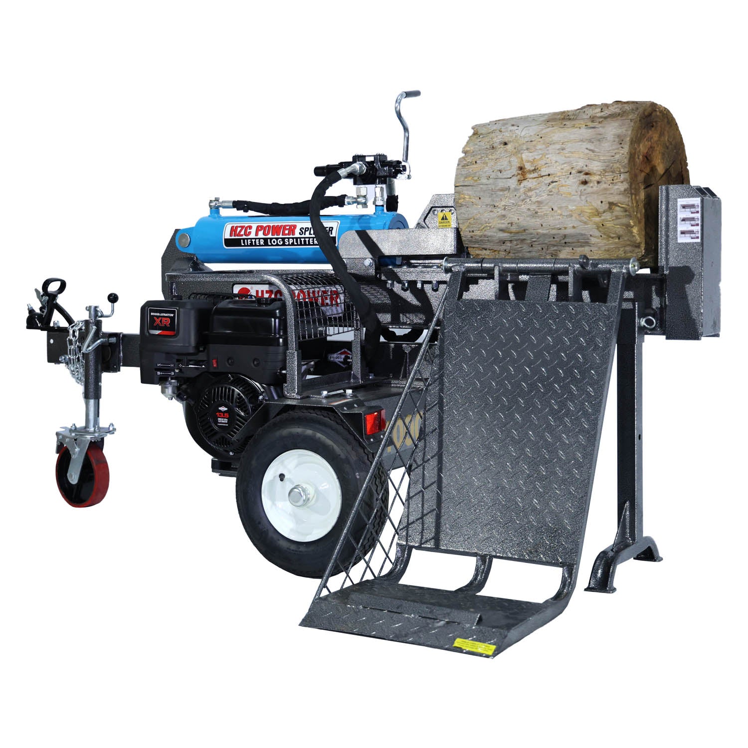 HZC Blue Gem 40T Lifter Log Splitter -Briggs & Stratton 13.5Hp(HS40335-B)