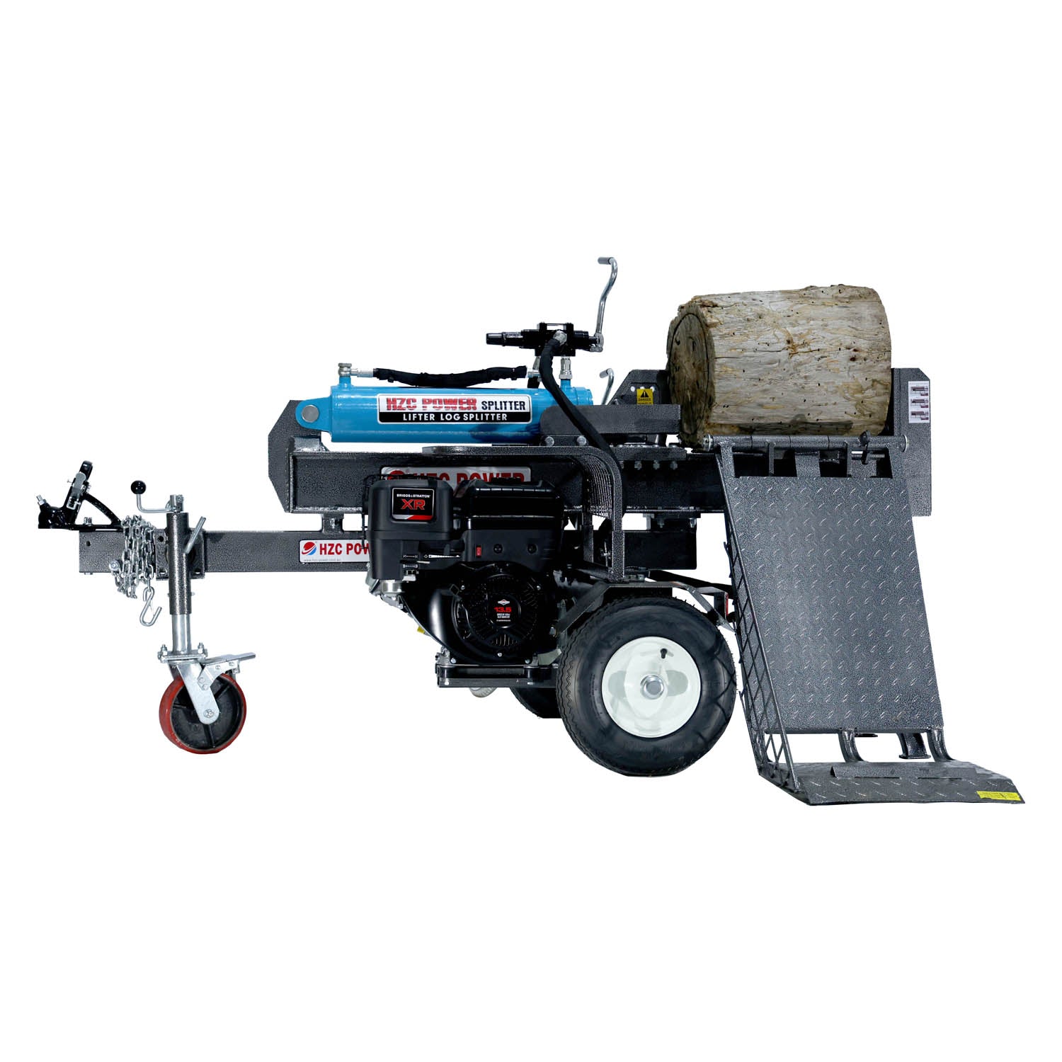 HZC Blue Gem 40T Lifter Log Splitter -Briggs & Stratton 13.5Hp(HS40335-B)