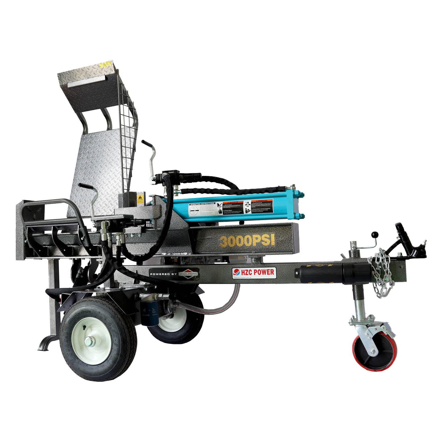 HZC Blue Gem 30T Lifter Log Splitter-Briggs & Stratton 6.5Hp(HS30290-B)